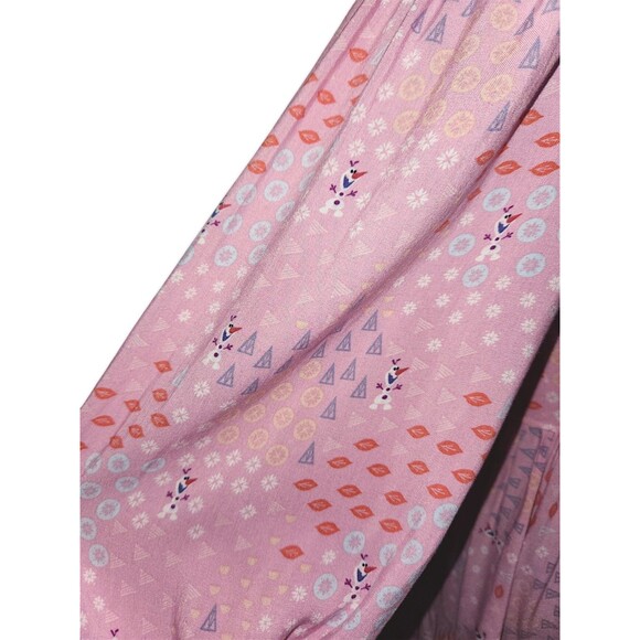 Disney Park Frozen Pink Dress For Adult Olaf Figured Size Small WDW NEW … - Picture 5 of 9
